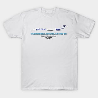 McDonnell Douglas MD-83 - Austral Líneas Aéreas "Old Colours" T-Shirt